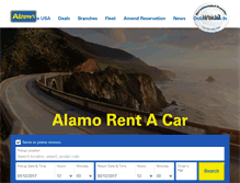 Tablet Screenshot of alamo.co.uk