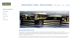 Desktop Screenshot of aboutus.alamo.com