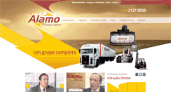 Desktop Screenshot of alamo.com.br