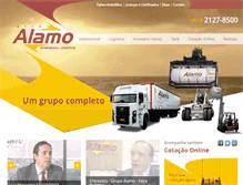 Tablet Screenshot of alamo.com.br